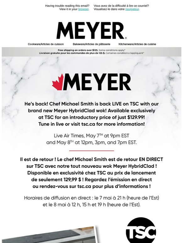 Chef Michael Smith LIVE!! / Le chef Michael Smith EN DIRECT !!