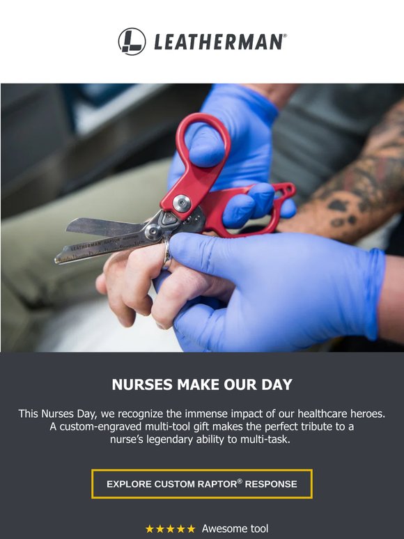 Thank a Nurse Today.