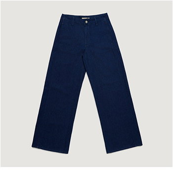 Siena Dark Linen Denim