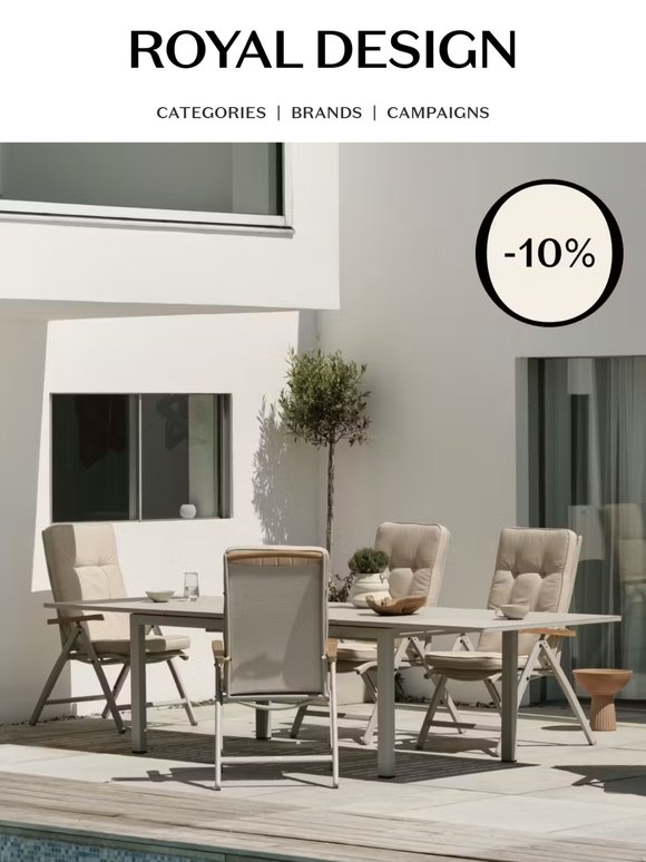 Time to fix up your outdoor space – now with 10% EXTRA discount