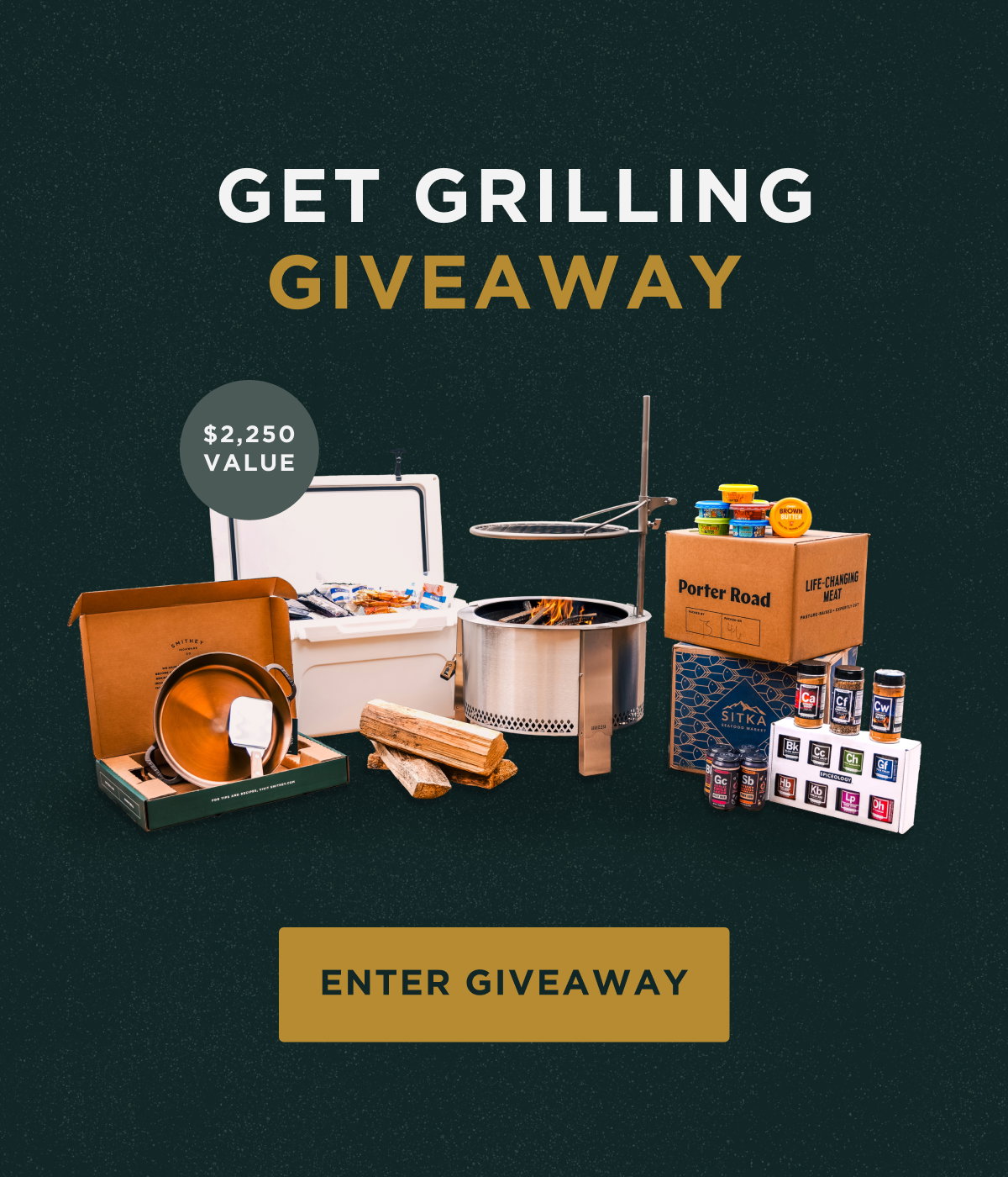 Get Grilling Giveaway: $2250 Value