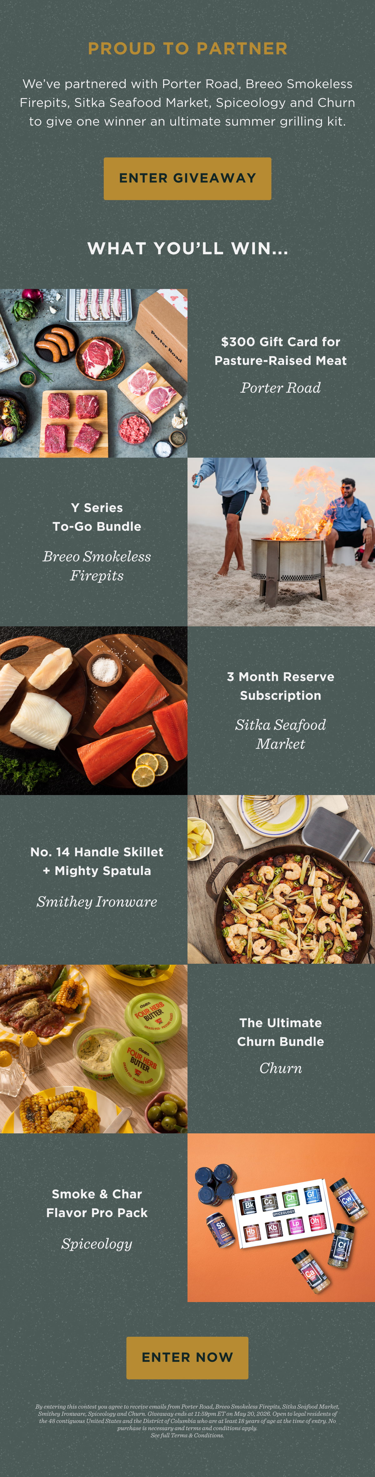Win an Ultimate Summer Grilling Kit
