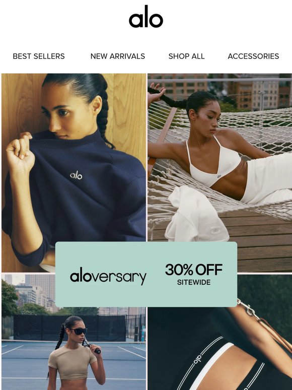 Alo Yoga Email Newsletters: Shop Sales, Discounts, and Coupon Codes