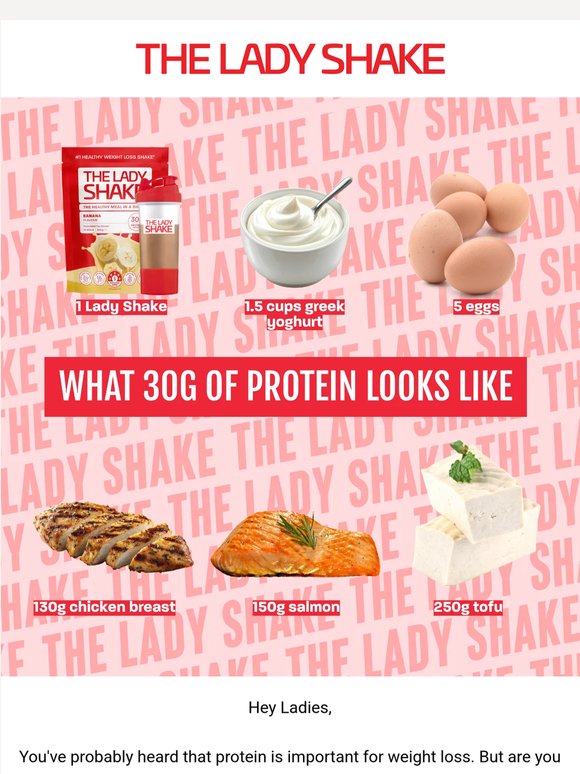 What 30g of protein actually looks like