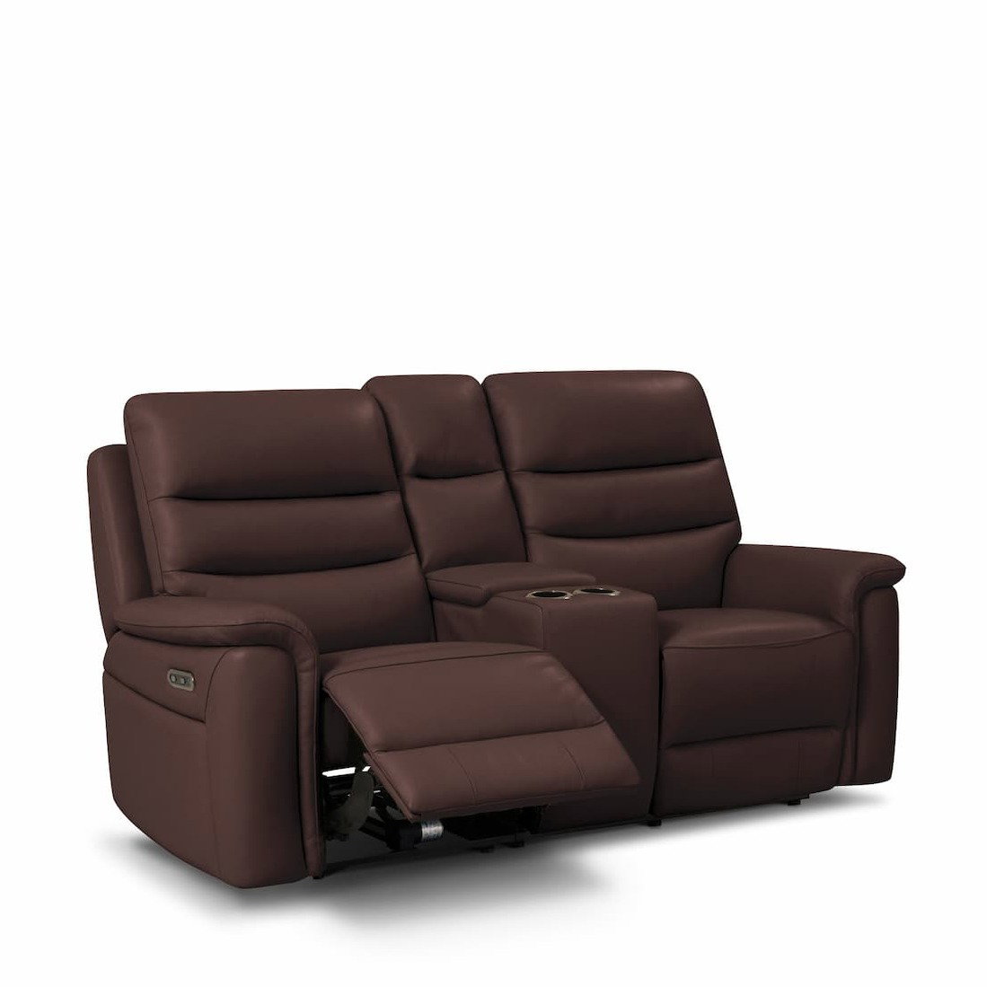 Jarrod 2 Seater Electric Recliner Sofa with Console