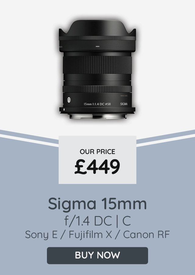 Sigma 15mm f/1.4 DC Contemporary