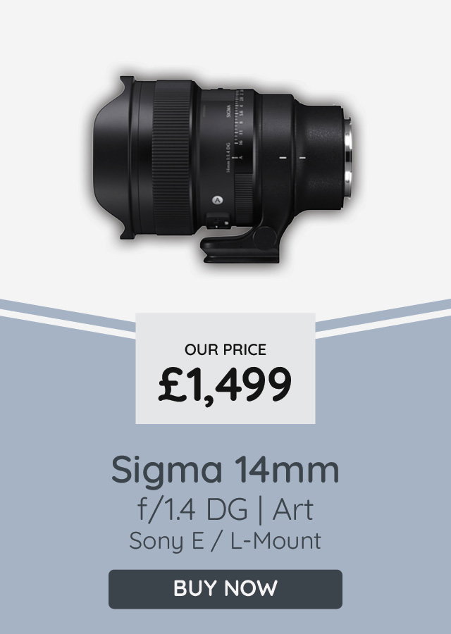 Sigma 14mm f/1.4 DG Art 