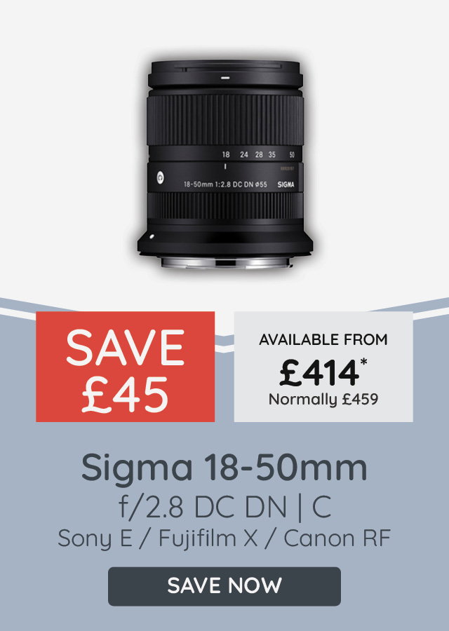Sigma 18-50mm f/2.8 DC DN Contemporary