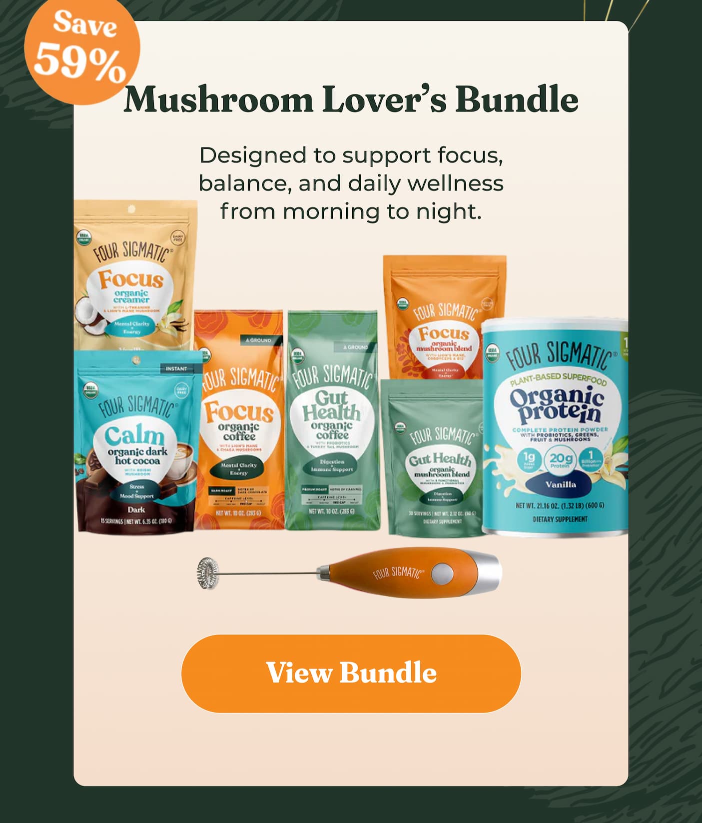 Mushroom Lover's Bundle 59% OFF