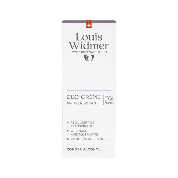 Image of Louis Widmer Deo Crème Antiperspirant Zonder Parfum - 40ml