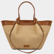 Soleil TL142567 Raffia Shopping bag
