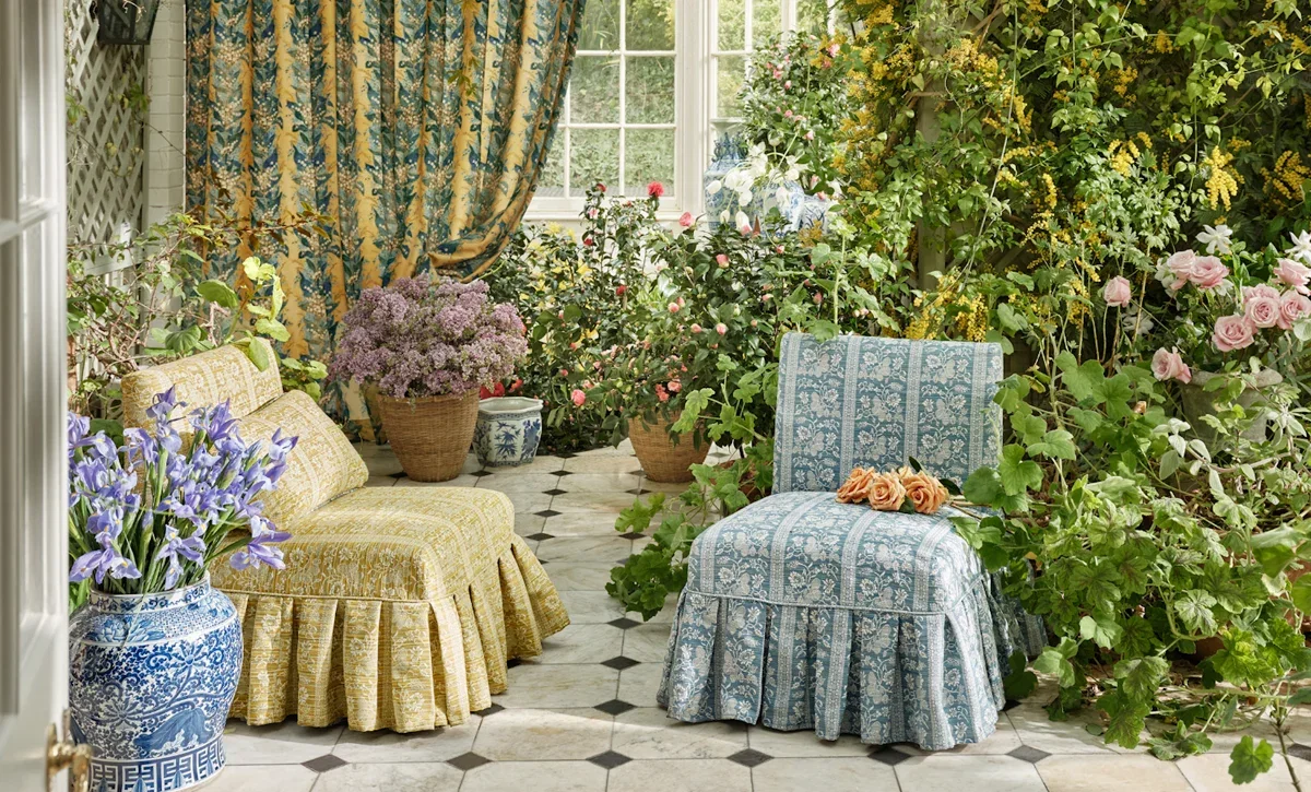 Zoffany x Michael S. Smith Indoor Outdoor Fabrics