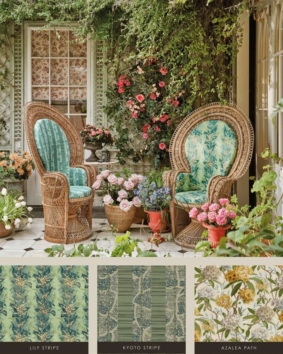 Zoffany x Michael S. Smith swatches 2
