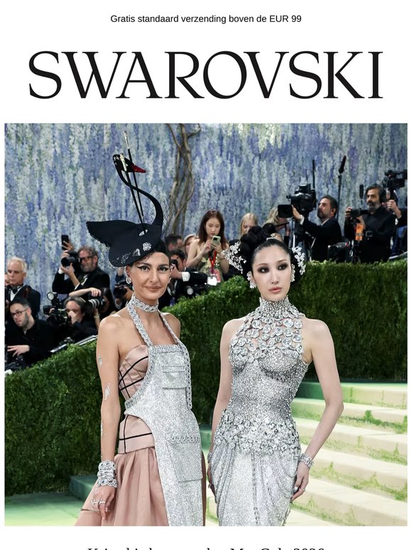 Met Gala: Swarovski viert kristal als kunst