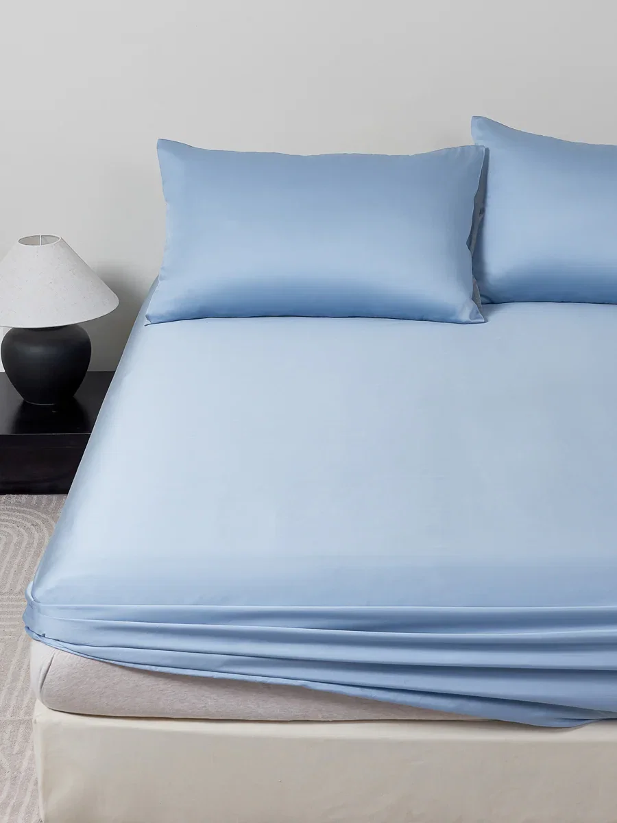 Gentle Green TENCEL™ Fitted Sheet - Queen