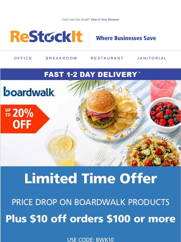 Foodservice Essentials, Priced to Move