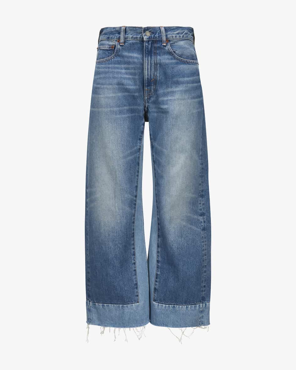 7/8 Jeans Wide Leg Crop 