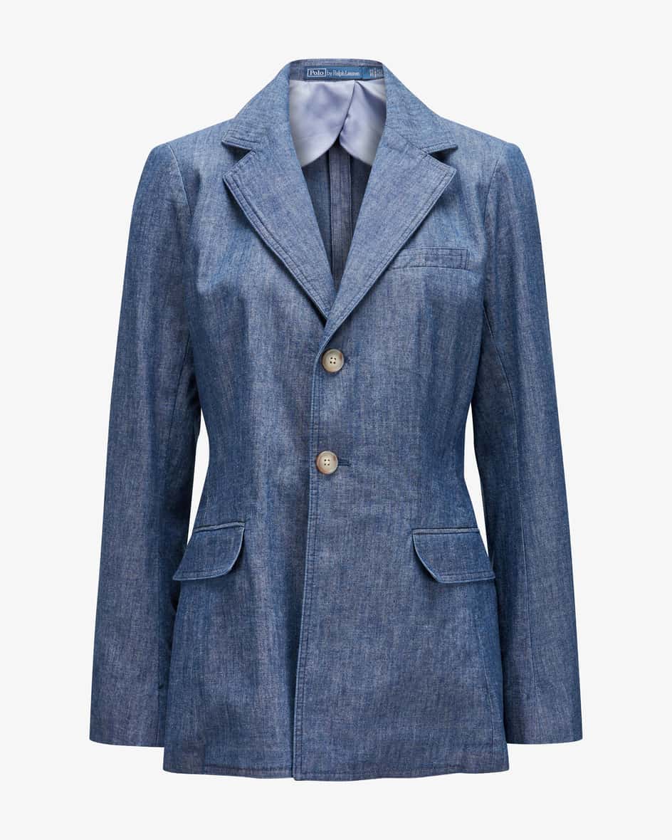 Blazer aus Baumwolle 