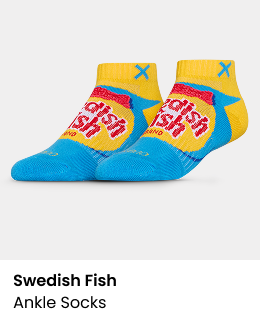 Swedish Fish Ankle Socks