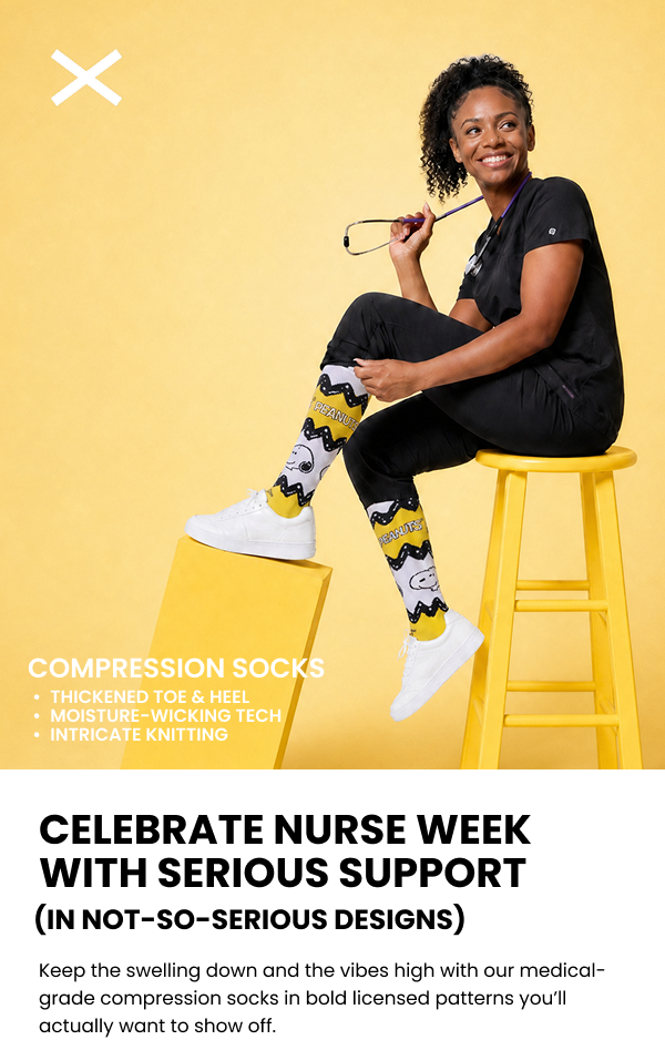Celebrate Nurses Week. Shop Compression Socks Today.