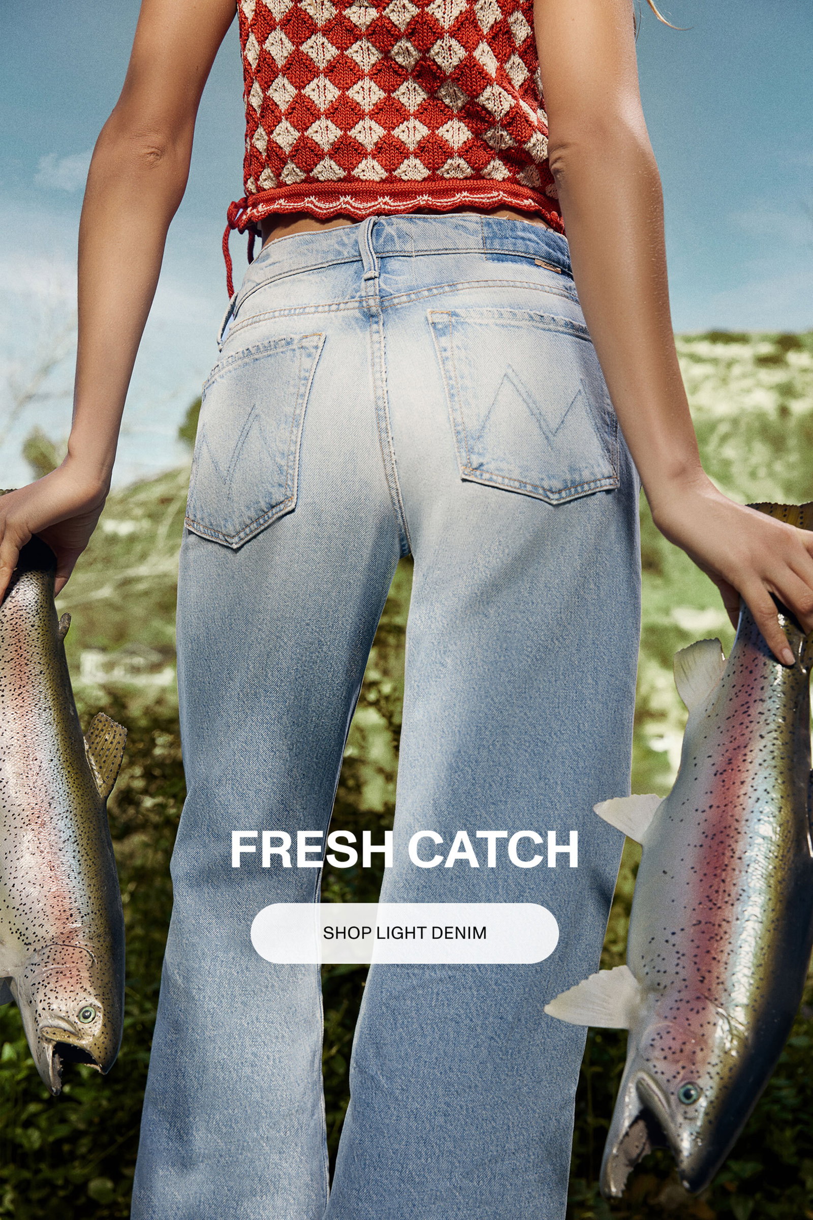 FRESH CATCH - SHOP LIGHT DENIM