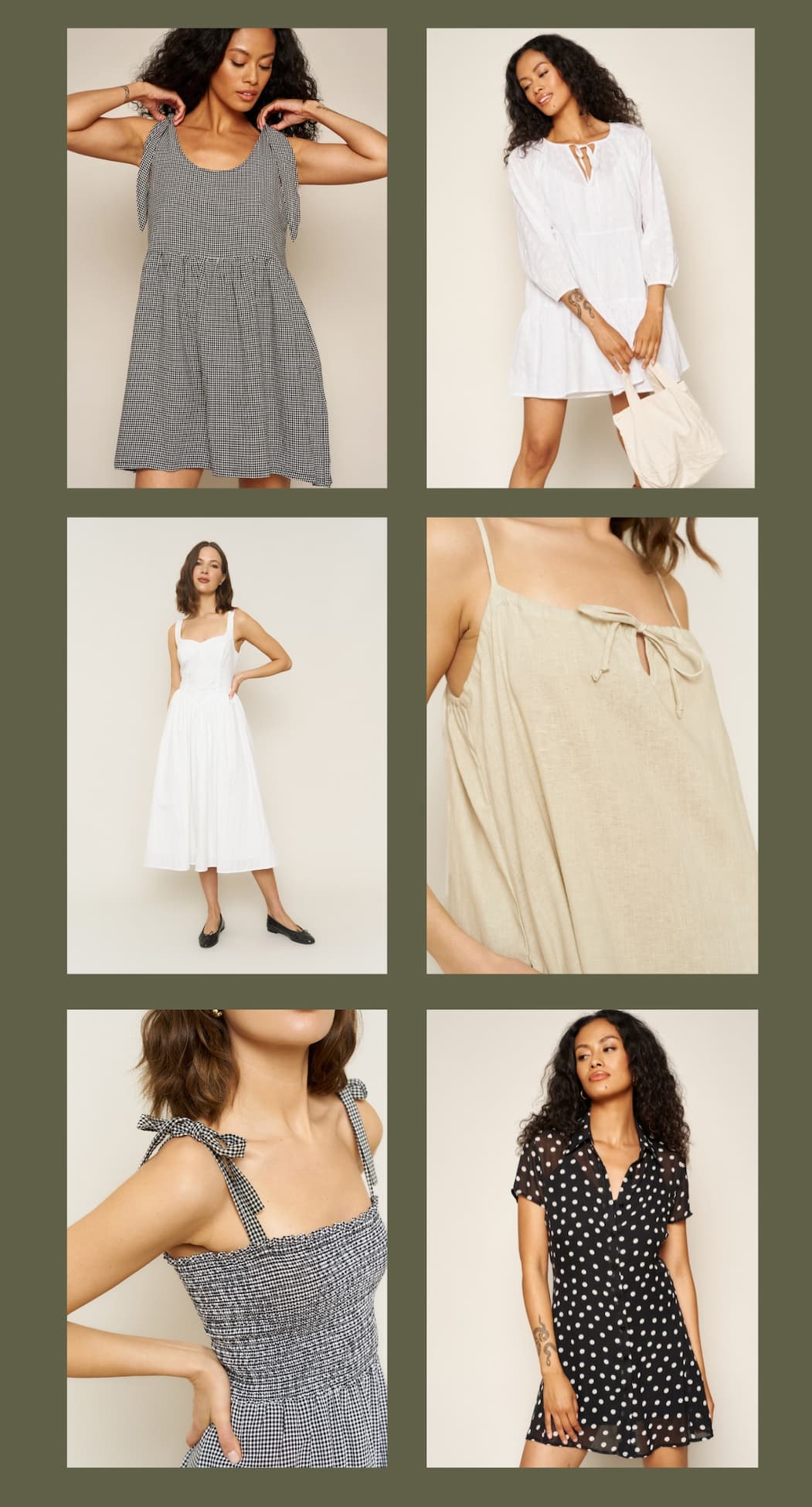 SHOP DRESSES