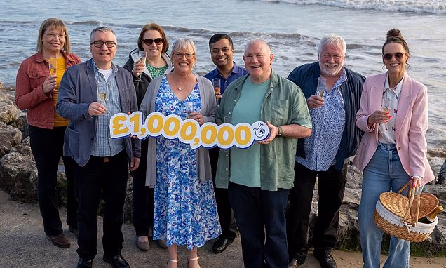 'I was a millionaire for a weekend': What it's like to win £1m in the Lottery and have to share it 14 ways