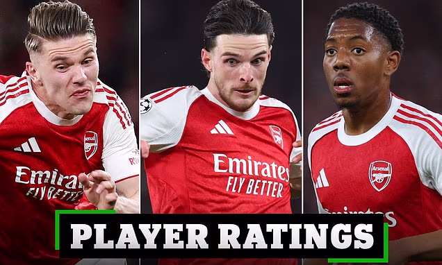 Arsenal 1-0 Atletico Madrid (2-1 agg) PLAYER RATINGS: Who was 'everywhere'? Which two stars have 'telepathic' link-up play? And whose selection was a 'risk' - but paid off?