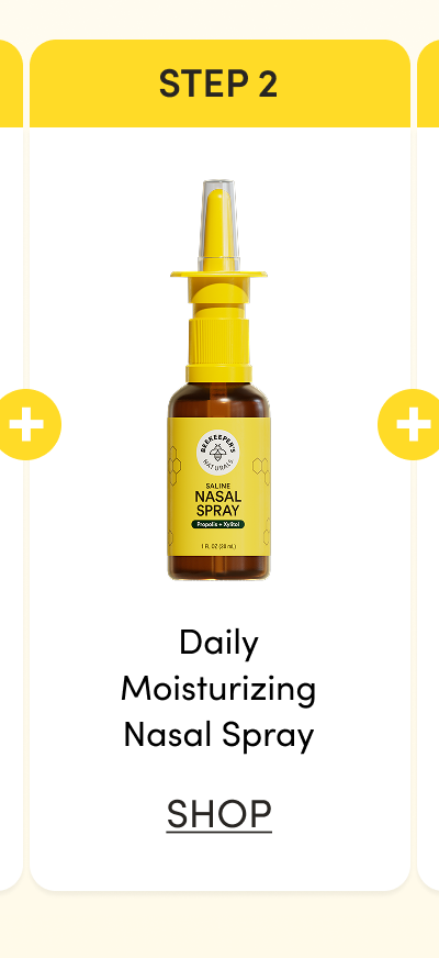 Step 2: Daily Moisturizing Nasal Spray