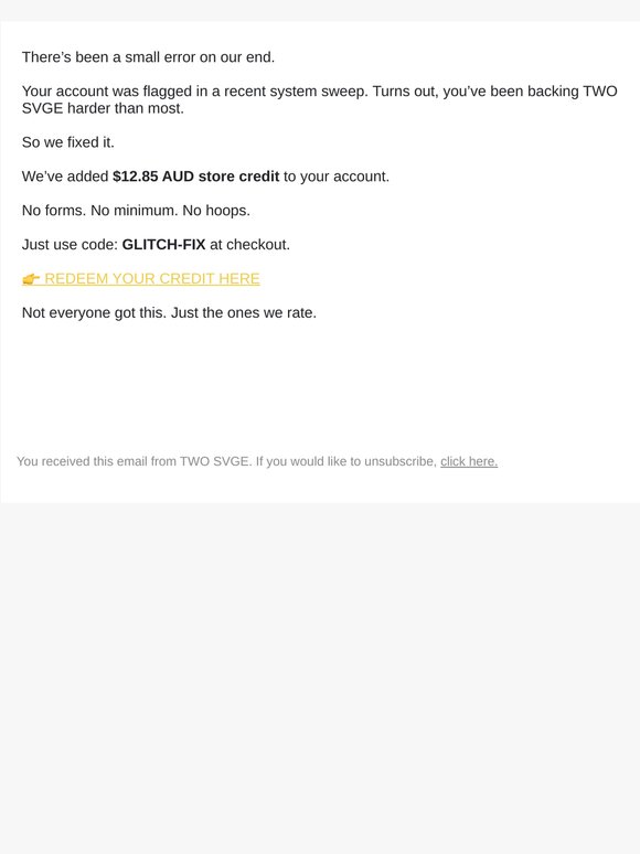 Issue detected with your account ⚠️