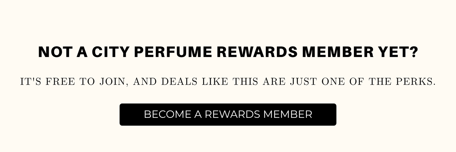 City Perfume Rewards