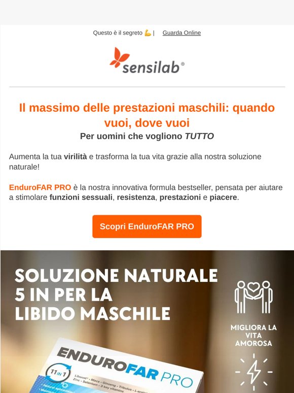 Come ottenere il massimo delle prestazioni maschili🏋️‍♂️