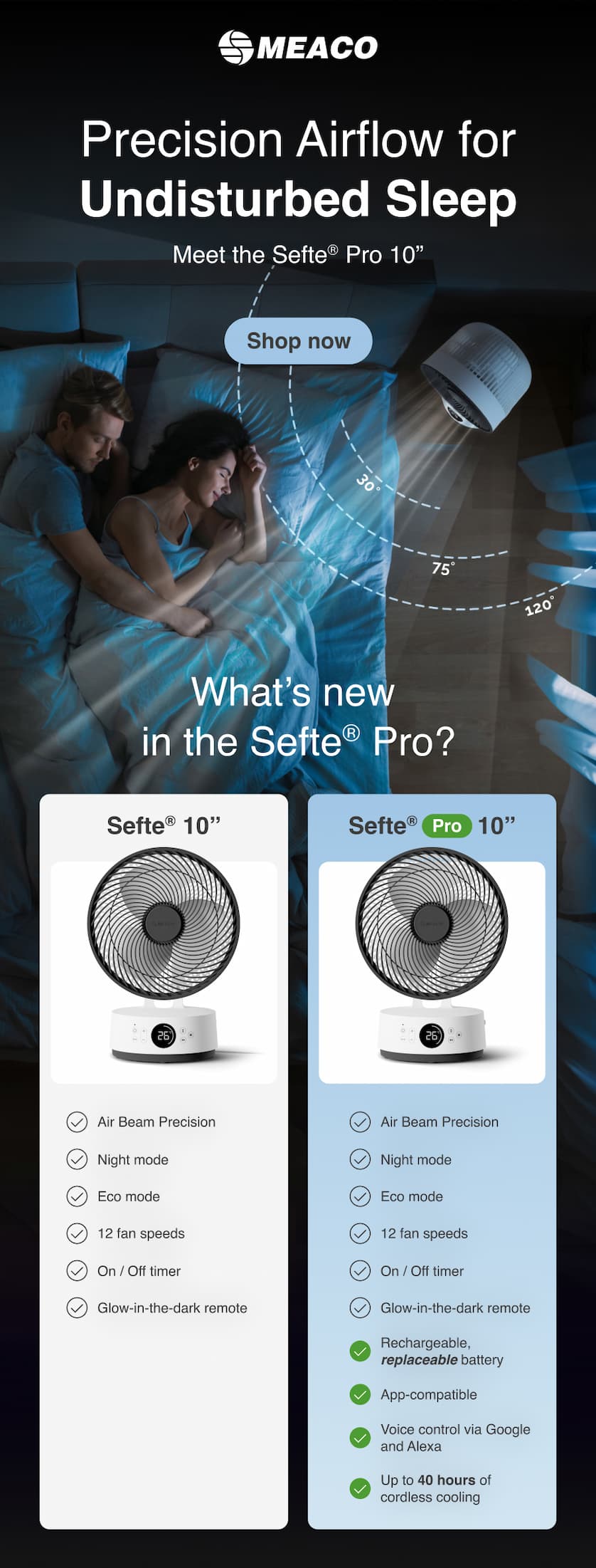 Precision Airflow for Undisturbed Sleep