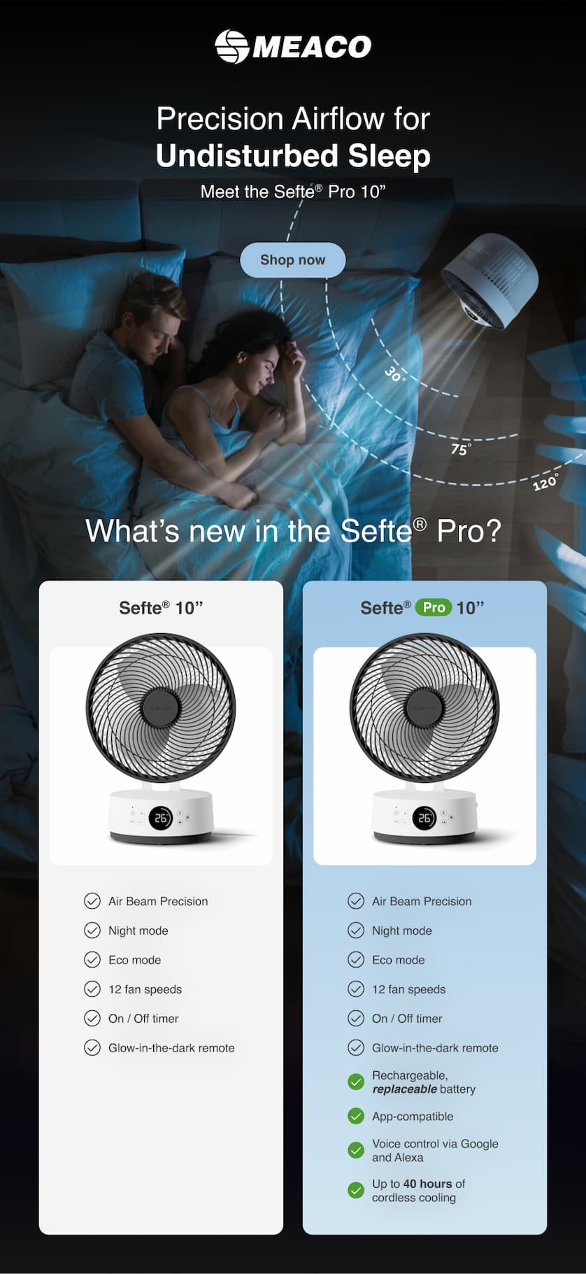 Precision Airflow for Undisturbed Sleep