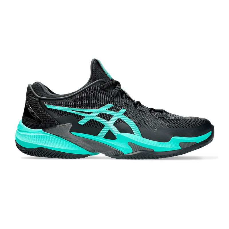 Court Ff 3 Clay Tennisschuhe Herren - schwarz, türkis