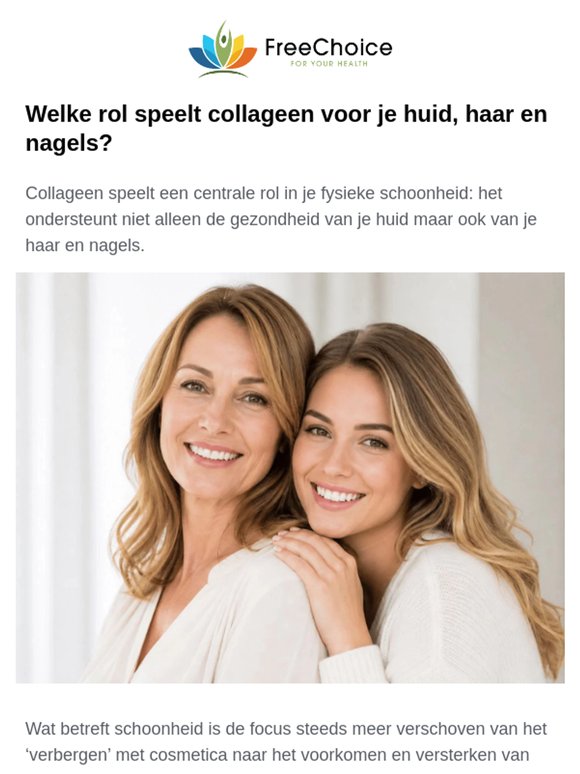 🧘‍♀️ Welke rol speelt collageen voor je huid, haar en nagels?