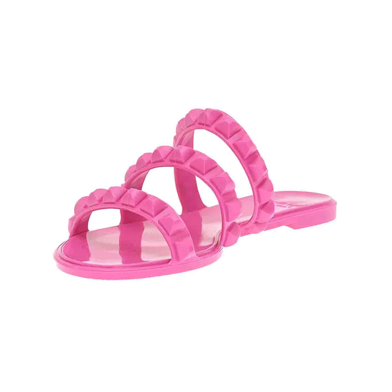 Image of Maria 3 Strap Flat Jelly Sandals