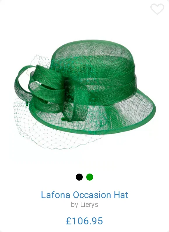Lafona Occasion Hat by Lierys