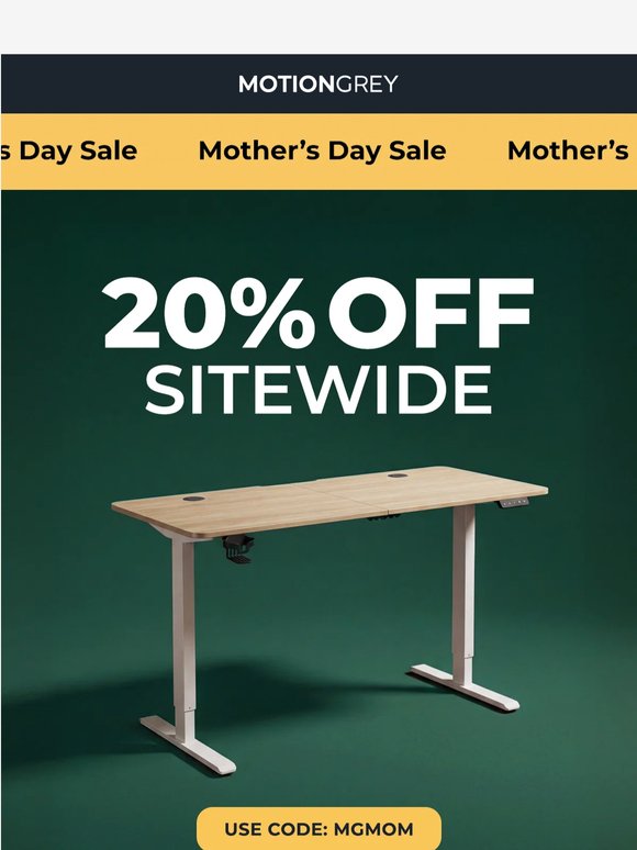 A Little Something for Mom, 20% Off Sitewide