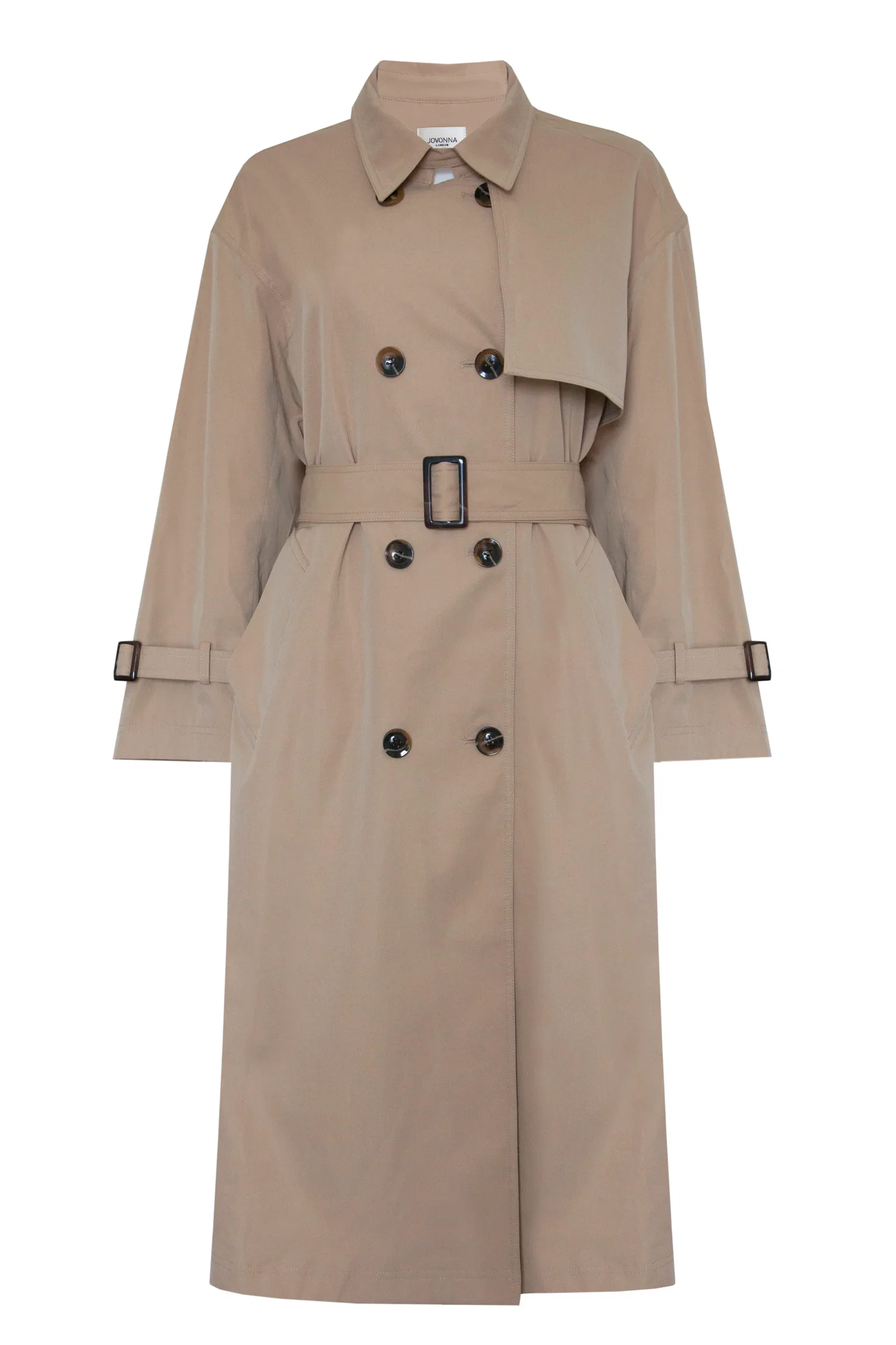 Image of TOVALLO TRENCH BEIGE