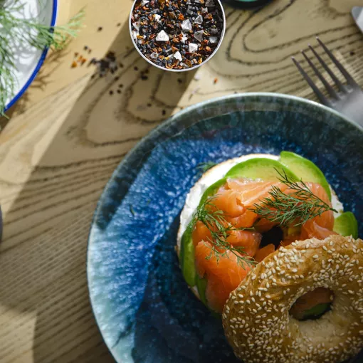 Image of Lachs Avocado Bagel