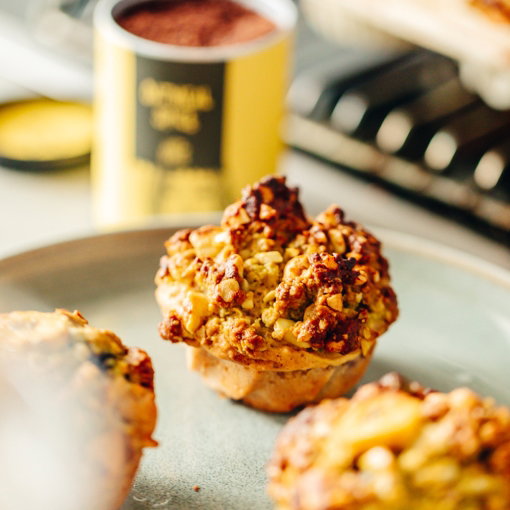 Image of Frühstücksmuffins aus der Heißluftfritteuse