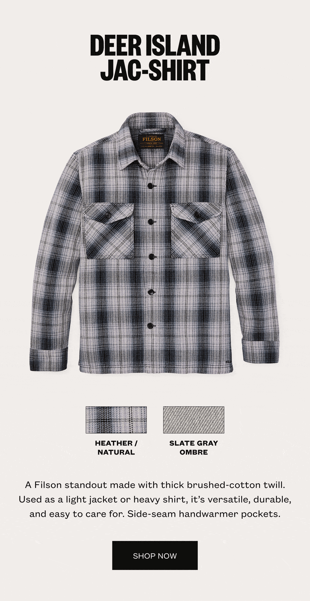 Deer Island Jac-Shirt