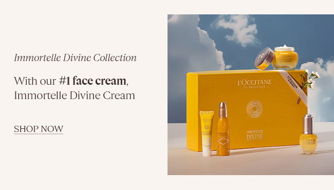 IMMORTELLE DIVINE COLLECTION | WITH OUR #1 FACE CREAM, IMMORTELLE DIVINE CREAM | SHOP NOW