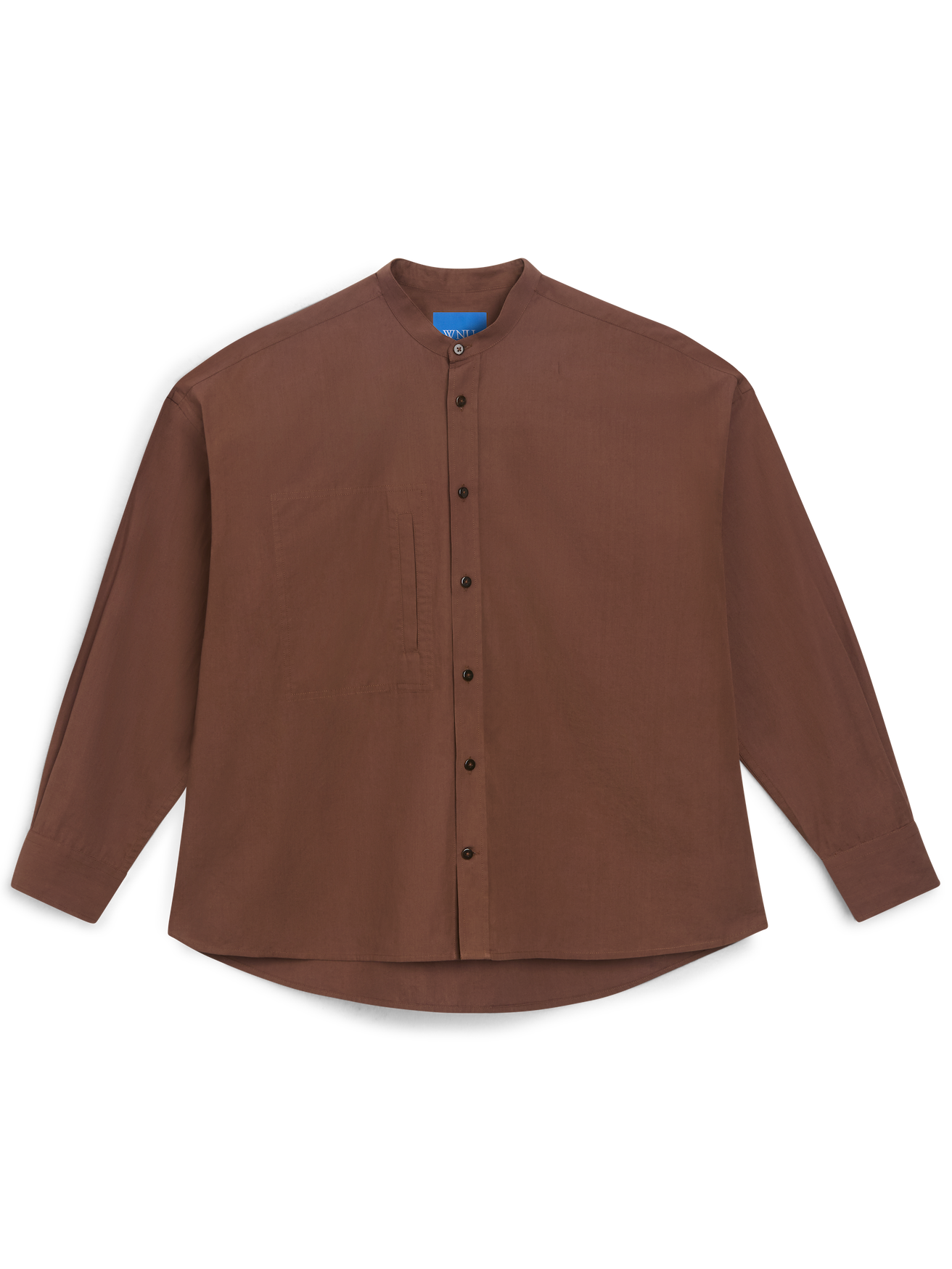 Portlligat Shirt: Fine Poplin, Mocha