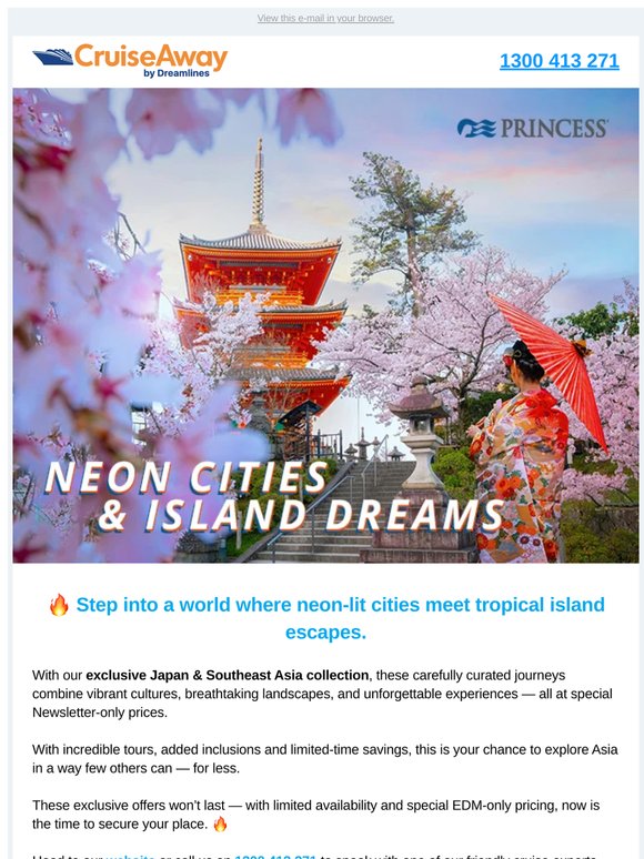 Neon Cities & Island Dreams — Exclusive Asia Deals Inside