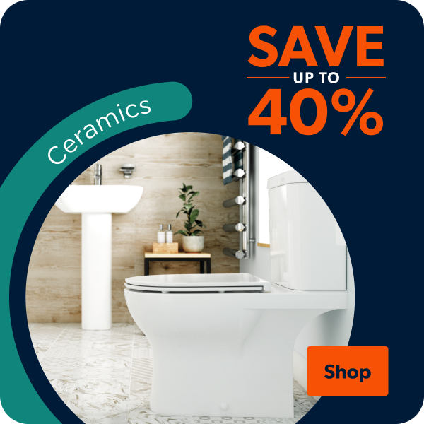 Save up to 40% on ceramics