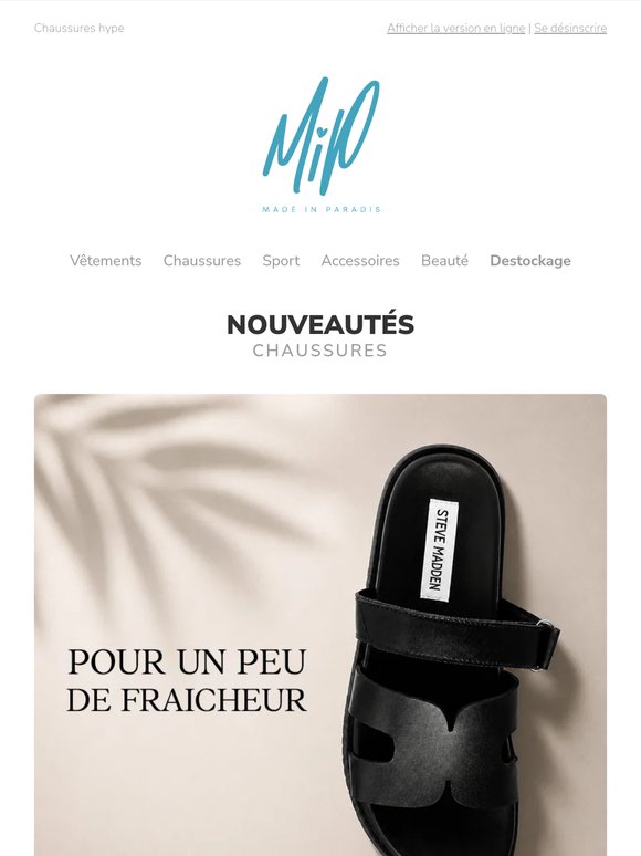 Les chaussures les plus hype de la saison sont arrivées