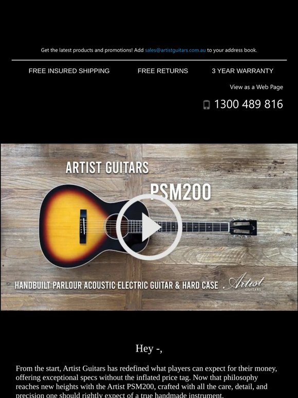 A Handbuilt, All Solid-Wood Acoustic for Under $1000 😲