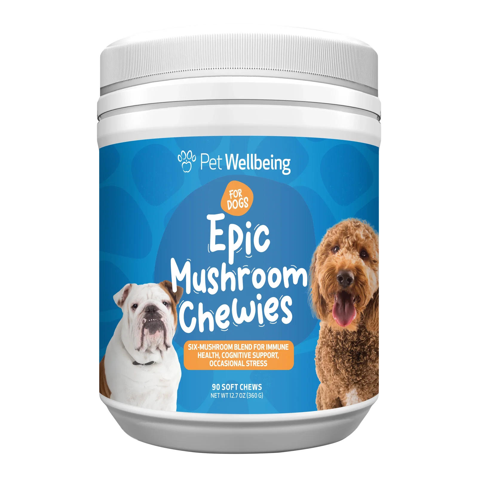 Image of Epic Mushroom Chewies - for Immune Health and Cognitive Function in Dogs